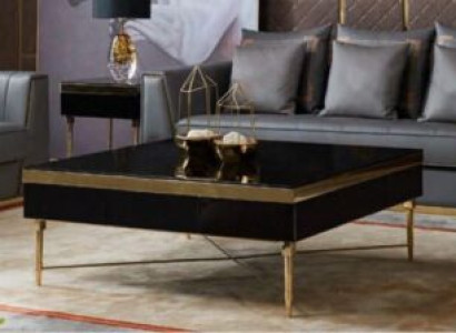 Luxury Coffee table Wood Tables Living room High quality Furniture side table